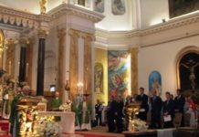 Olimpiadi. Messa solenne con gli atleti italiani chiesa