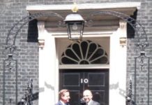 David Cameron incontra Letta a Downing Street DCEL1