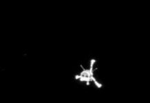 16.04pm Lo sbarco sulla cometa phale