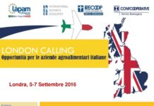 London Calling – Evento Promozionale Internazionale per le aziende agroalimentari italiane