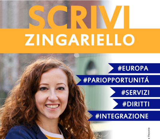 Mina Zingariello (PD) ecco perche’ mi sono candidata, e mi batto per l’Europa