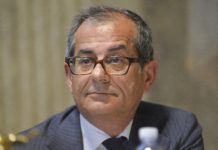 Londra: Ministro Tria in Ambasciata italiana e per incontrare Philip Hammond
