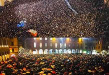 Il movimento anti-Salvini arriva anche in uk, le “sardine” a Trafalgar Square