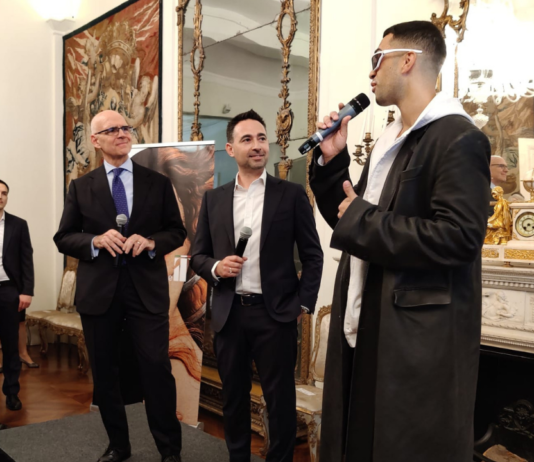 Mahmood special guest all’ambasciata italiana a Londra