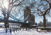 Questa settimana potrebbe tornare la neve a Londra